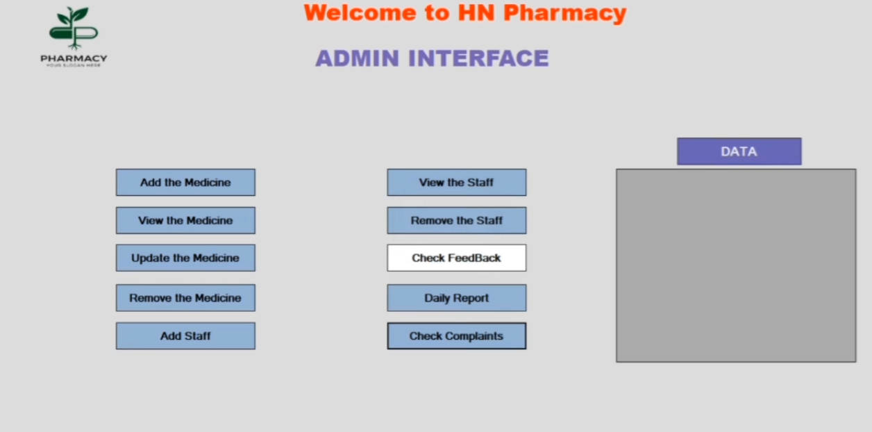 Pharamcy Management System