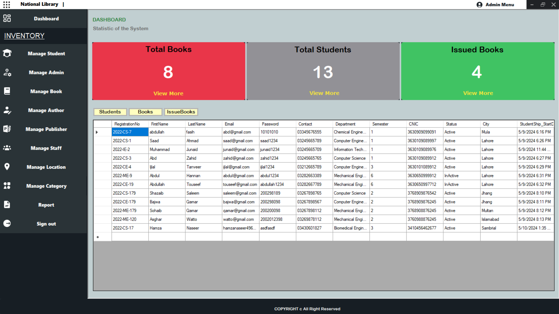 Library Management System